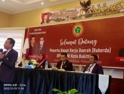 Rapat Kerja Daerah DPD PPNI Kota Bukittinggi Bersinergi Dengan Program Kerja Pemerintah