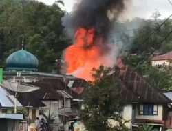 Kebakaran di Jorong Subarang Balingka Alami Kerugian Ratusan juta