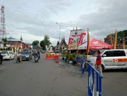 Persiapan Nataru, PMI kota Bukittinggi Dirikan Pos Kesehatan di Tugu Polwan