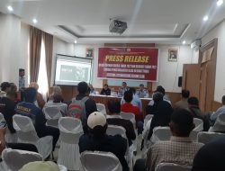 Capaian Kinerja Tahun 2022 Lapas Kelas IIA Bukittinggi Gelar Konfrensi press