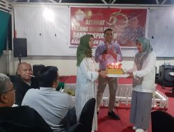 Kepala Lapas Kelas IIA Bukittinggi Marten Ulang Tahun Emas Ke 50