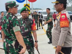H-1 Kunjungan Presiden RI, Kapolres Kampar Dampingi Danrem Gladi Persiapan Pengamanan