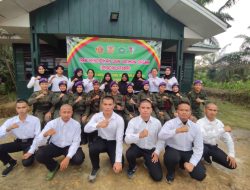 Menwa Satuan 045/IJ Unilak dan Kompi-C STIE Bangkinang Gelar Pradiklatsar