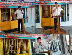 Pemerintah Nagari Bawan dan KAN Bawan ajak Masyarakat Nagari Bawan untuk kompak membangun Masjid Baburrahmah