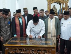 Gubernur Sumbar : Sebaik-baik Tempat di Muka Bumi Ini Adalah Masjid