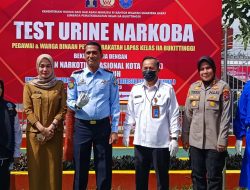 Lapas Bukittinggi Peringati HBP Ke-59 dan Menyambut bulan suci Ramadhan  Gandeng BNN Kota Payakumbuh Gelar Tes Urine