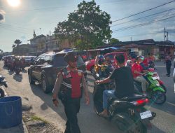 Dukung Ops Tertib Ramadan, Personil Polres Kampar Gelar Patroli Keliling