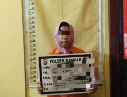 Miris, Seorang Ibu Di Kampar Tega Bunuh Anak Kandung Sendiri Akhirnya Di Tangkap Polisi
