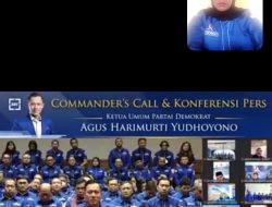 Partai Demokrat Bukittinggi Agam Rapat Commander’s Call Secara Virtual