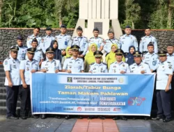 Lapas Bukittinggi Upacara Tabur Bunga di Taman Makam Pahlawan (TMP) Kota Bukittinggi