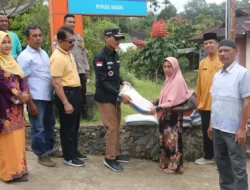 Salurkan 6,2 Ton Beras di Nagari Koto Tangah, Bupati Safaruddin : Ketahanan Pangan Harus Menjadi Perhatian Khusus