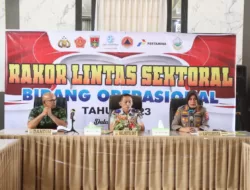 Polresta Bukittinggi Melaksanakan Rapat Lintas Sektoral Dalam Rangka Ops Ketupat Singgalan 2023