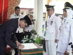 Sertijab Camat SIMONA, Bupati : Camat Harus Bersinergi dengan Forkopimca dan Nagari