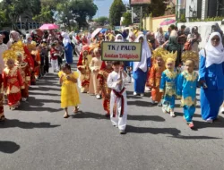 Pawai Karnaval Diikuti Ribuan Pelajar TK se Bukittinggi