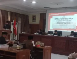 Wako Bukittinggi Sampaikan Ranperda Pertanggungjawaban Pelaksanaan APBD 2022