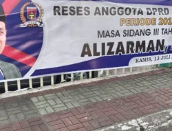 Reses Masa Sidang III DPRD Bukittinggi Digelar, Ali Zarman Minta Masyarakat Aktif Sampaikan Aspirasi