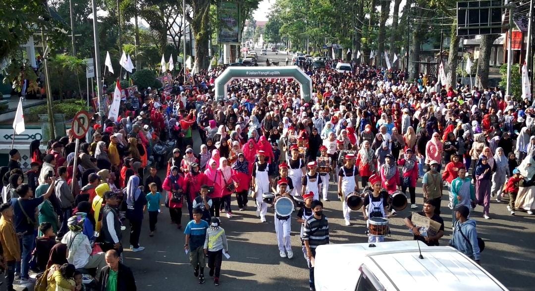 HUT PMI Kota Bukittinggi ke-78 Tahun Bertabur Hadiah