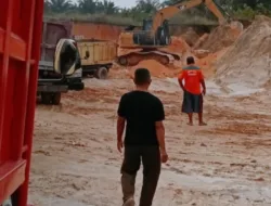 Usaha Galian Tanah Timbunan Karya Indah Diduga Tidak Ada Izin