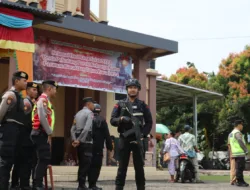 Kapolres Pasaman Barat Gelar Patroli dan Monitoring di Sejumlah Gereja serta Pos Pelayanan Nataru