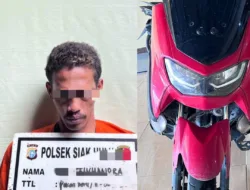 Tim Opsnal Hantu Malam Reskrim Polsek Siak Hulu Tangkap DPO Residivis Spesial Jambret
