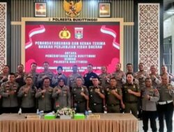 Pemko Bukittinggi dan Polresta Bukittinggi Tanda Tangani Serah Terima Naskah Perjanjian Hibah Daerah dalam Rangka PAM Pilkada 