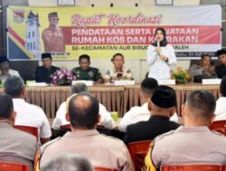 Kecamatan ABTB  Sepakati  Beberapa  Syarat untuk Ketertiban Umum