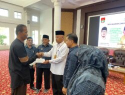 Baznas Bukittinggi salurkan zakat sebesar Rp 212 juta lebih ke Mustahik di Bukittinggi
