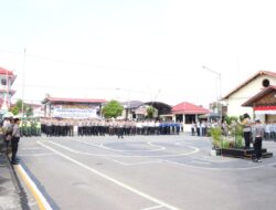 Polresta Bukittinggi Gelar Apel Pasukan untuk Operasi Mantap Praja Singgalang 2024