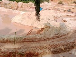 Mengaku Mengantongi Izin, Pemilik Galian Pasir Beraktivitas Dengan Lancar di Desa Sungai Putih