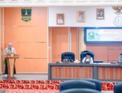 Wakil Bupati Solok, H. Candra, menghadiri dan mengikuti kegiatan Rapat Paripurna DPRD Kabupaten Solok