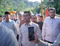 Bupati Solok Hadiri Peletakan Batu Pertama Flyover Sitinjau Lauik