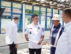 Jon Firman Pandu Bupati Solok Tinjau Pembangunan Sekolah Rakyat di Kabupaten Solok