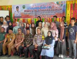 Jauhi Generasi Muda dari Narkoba dan Pekat, Nagari Durian Tinggi Gelar Pelatihan Kadarkum