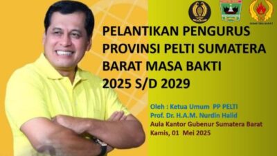 Syahrial Bakhtiar Nahkodai PELTI Lagi,Dua Balon Ketum KONI Sumbar Ucapkan Selamat