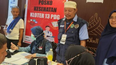 Jelang Puncak Haji, 180 Jemaah Solok Jalani Skrining Kesehatan di Makkah