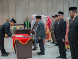 Pemerintah Kabupaten Solok Lantik 18 Pejabat Administrator dan Pengawas, Lengkapi Struktur Birokrasi Pemerintahan