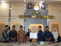 KPU Kota Bukittinggi Gelar Rapat Terbuka Rekapitulasi Daftar Pemilih Berkelanjutan Triwulan II Tahun 2025