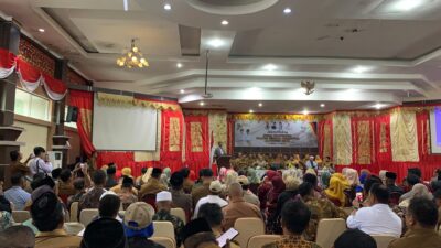 Bupati Jon Firman Pandu Buka Acara Forum Silaturahmi Gerakan Bersama Membangun Kabupaten Solok