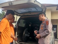 Dua Pria Tertangkap Saat Angkut Motor Bekas Murah di Kabin Mobil Sewaan