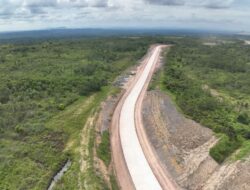 Jalan Raya Kalimantan Timur Tahan Banting Berkat Teknologi Ini