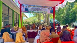 Sosialisasi Operasional Bank Sampah sekaligus Penimbangan Perdana Bank Sampah Induk Limo Danau