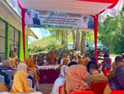 Sosialisasi Operasional Bank Sampah sekaligus Penimbangan Perdana Bank Sampah Induk Limo Danau