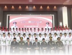 54 Paskibraka Kota Bukittinggi 2025 dikukuhkan