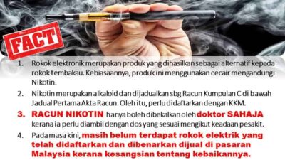 IYCTC Kecam Pernyataan BRIN tentang Rokok Elektronik Sehat