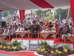 Meriah, Kabupaten Solok Gelar Pawai Alegoris Peringati HUT RI ke-80