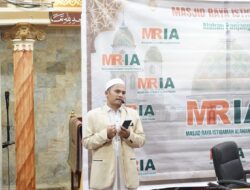 Wabup Candra Sampaikan Salam Bupati Saat Ceramah Tabligh Akbar di Masjid Raya Istiqomah