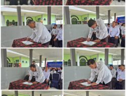 Lapas Kelas II B Lubuk Basung, Laksanakan Penandatanganan Komitmen Bersama Pemasyarakatan