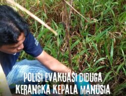 Penemuan Kerangka Manusia di Kabupten Agam