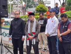 Bukittinggi Bergerak untuk Palestina, Wawako Ibnu Asis Buka Car Free Day Solidaritas Kemanusiaan