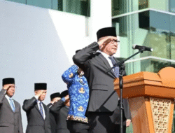 Wako Ramlan Pimpin Upacara Peringatan Sumpah Pemuda ke-97 di Balai Kota Bukittinggi